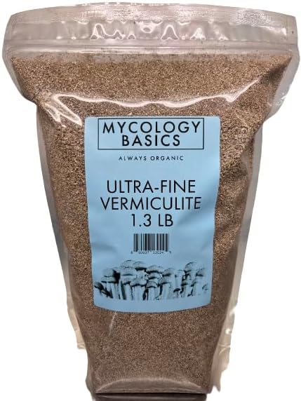 Miniatura 3 de Vermiculita ultrafina  Acondicionador de sustrato orgánico para cultivo de hongos  Elección confiable para micología (1.3 libras  6 cuartos de galón)