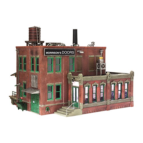 Woodland Scenics BR5848 O Morrison Door Factory Structure Built-&-Ready