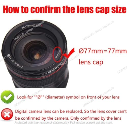Image of MOSTOS - 77mm Camera UV Filter for Nikon AFS NIKKOR 24-120mm f /4G, AFS 28mm f /1.4E ED f /1.4, AFS 85mm f /1.4G for Nikon D850 D810 D800 D750 D700 D600 D610