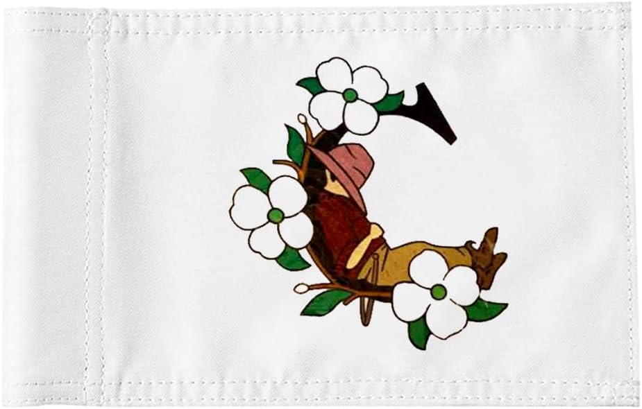 Pinehurst Golf Club Golf Pin PGA Flag Practic Putting Green Golf Flag For Backyard Garden Double-Sewn 600D Nylon Miniature Pin Flag (C 20"X13" Grommet)