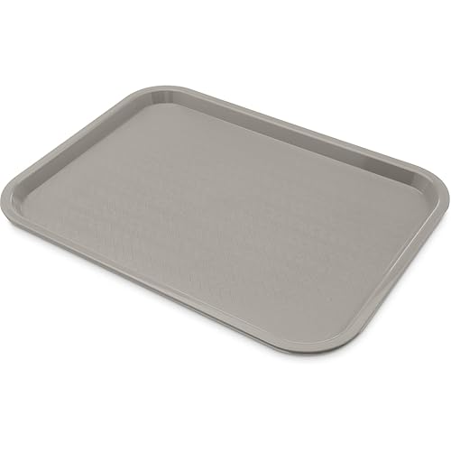 Miniatura 2 de Carlisle FoodService Products Cafe Fast Food - Bandeja para cafetería con superficie estampada para cafeterías, comida rápida y comedor, plástico,