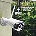 JOOAN Security Camera, 720P HD CCTV Surveillance Bullet Camera IP66 Weatherproof Outdoor/Indoor Home Security CCTV surveillancecamera 100Ft Night Vision