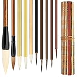 IDEALES GESCHENK FÜR ANFÄNGER: Dieses chinesische Kalligraphie-Set ist ideal für Studenten, Anfänger und Fortgeschrittene. Dies ist auch ein ideales Geschenk für Ihre Freunde, die sich sehr für chinesische Kalligrafie oder Malerei interessieren.