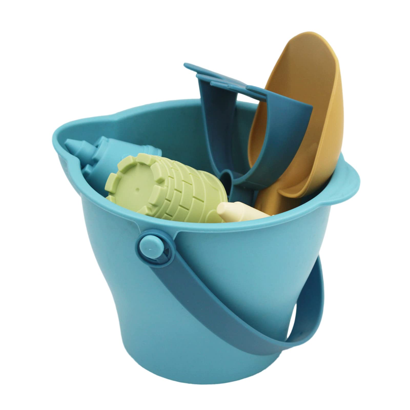 Acheter 6 pièces modèles Kits sable argile moule enfants plage piscine parc sable château ensemble de jouets