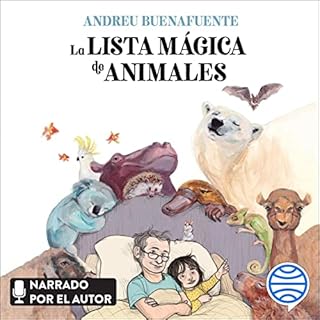Diseño de la portada del título La lista m&aacute;gica de animales