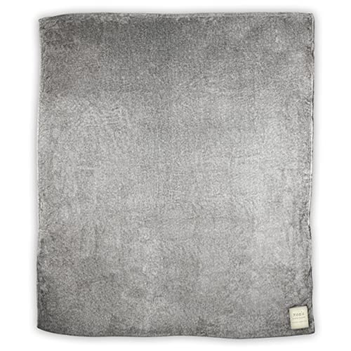 Demdaco Mom And Me Cuddle Greywash 60 X 70 Fleece Fabric Foot Pocket Throw Blanket #TOP7