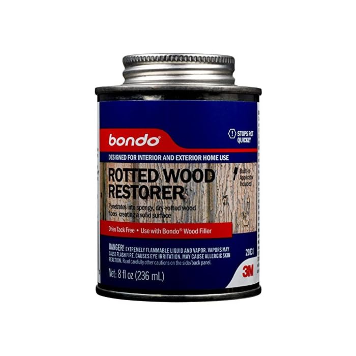 Buy Bondo Rotted Wood Restorer, into Spongy, Dryrotted Wood