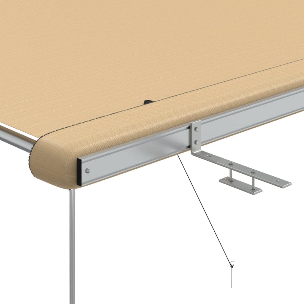 Wohnwagen-Markise 1,8x2x2,15 m Beige