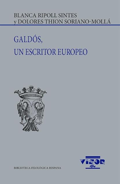 Portada de Galdós un Escritor Europeo