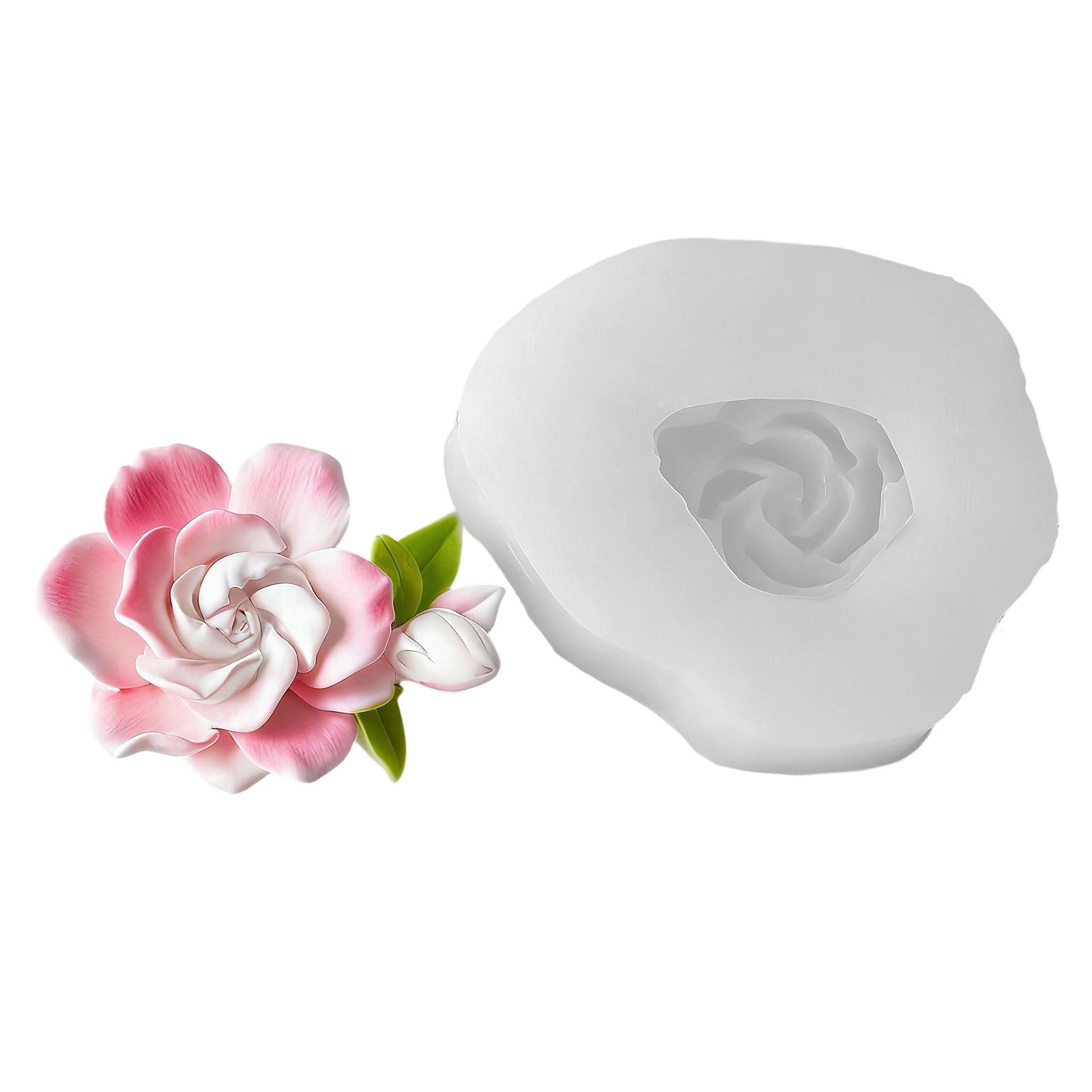 Alksubbm Silicone Mold Flower, for Crafting Soap Chocolate Art, Crystals Drip Decorations Art