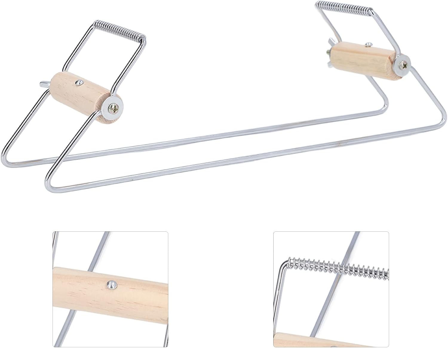 Bead Stainless Steel Beadsmith Metal Bead Kit with Nail,12 x 2.7 x 3.5in DIY Creative and Fun Bead Kit for Bracelets, Necklaces, Belts (Silver Bead Weaving