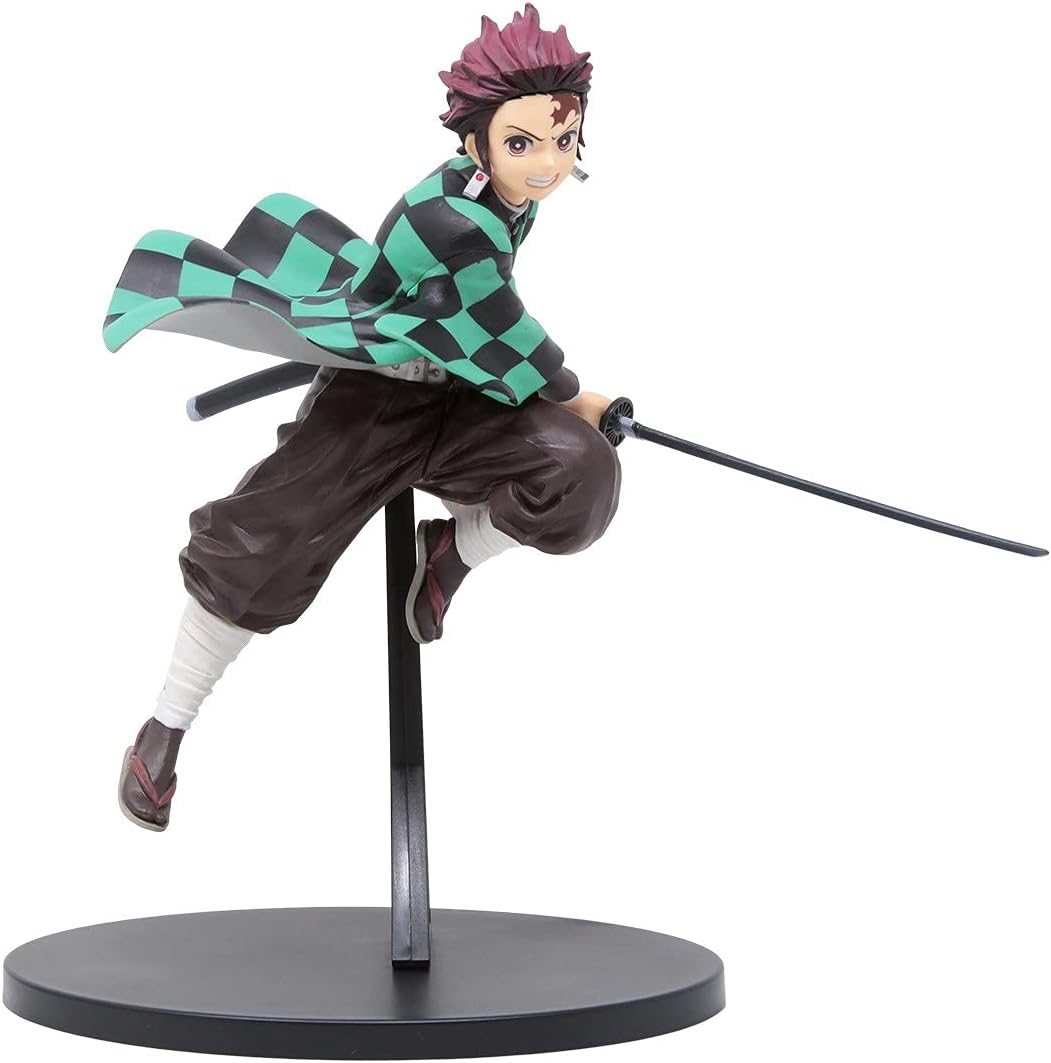Kawaii Kart Demon Slayer Vibration Stars Kamado Tanjiro Action Figure Height - 18cm