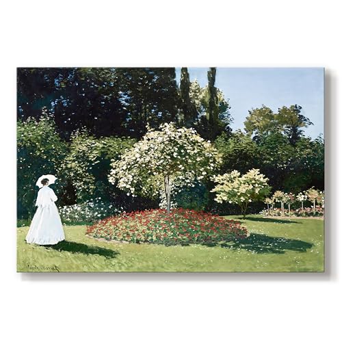 Claude Monet | Young Women in the Garden | Abstract Wall Art | LT627