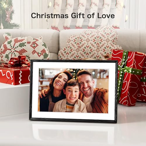 Digital Picture Frame, 10.1'' Frameo Digital Frame Wifi, 32GB Memory, 1280*800 HD Touch Screen Digital Photo Frame, Wall Mountable, Auto-Rotate, Share Instantly, Wedding, Birthday Gifts for Women, Mom by Pastigio - Image 2