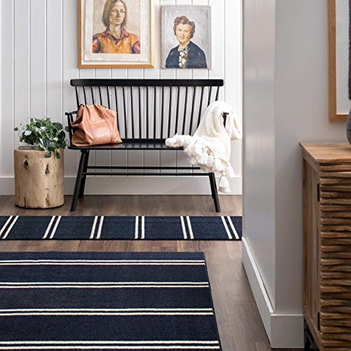 Mohawk Home Camden Navy (2' X 8') Runner Rug #TOP1