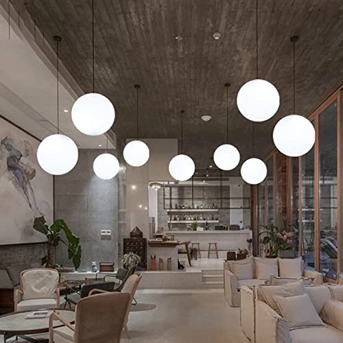 Baoblaze Glass Ball Ceiling Lamp Shade G9 White Frosted Glass Replacement Light Shades Light Fixture Replacement Light Cover for Living Room, Bathroom Ceiling Light Table Lamp, 12cm - Image 4