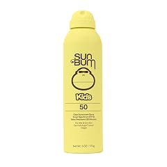 Sun Bum Kids SPF 50 Sunscreen Clear Body Spray - Broad Spectrum Water-Resistant with Vitamin E - Wet