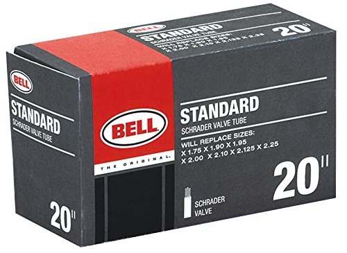 Bell Bicycle Inner Tube, 20' x 1.75-2.125', Schrader, Kids & BMX
