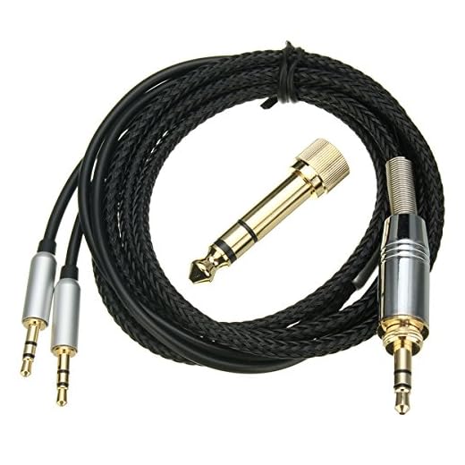 Tutoy Ny kabel för Hifiman He400S He-400I He560 He-350 He1000/He1000 V2 hörlurar - 120 cm