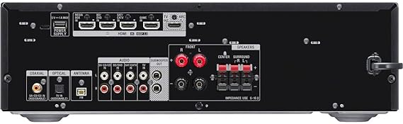 Sony STRDH590 5.2 Channel Surround Sound Home Theater Receiver: 4K HDR AV Receiver with Bluetooth,Black
