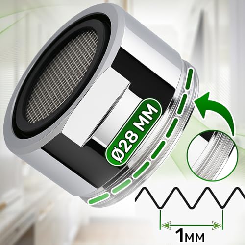 2 sztuki Bateria łazienkowa z perlatorem M-28x100 Zaprojektowany, aby