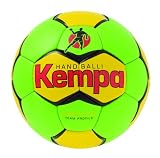 Kempa - Pelota de Balonmano Infantil, Color fluogrün/fluogelb/Negro