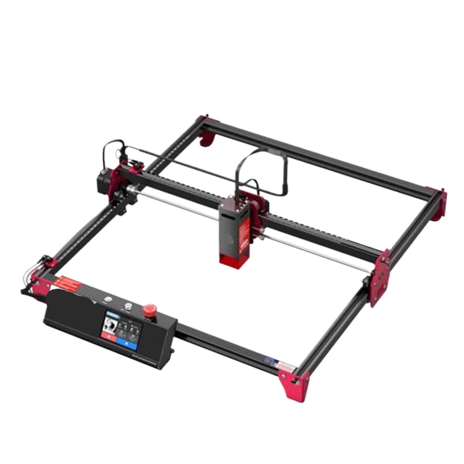 Máquina de Grabado Láser Máquina De Grabado Láser DIY 10W Corte Por Puntos Alta Precisión 3'. Grabador Pantalla Táctil 5 Pulgadas para Madera Metal Acrílico(10-watt engraving machine)