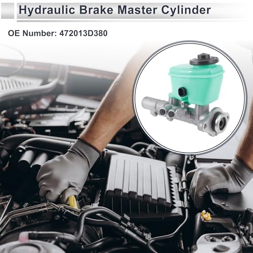 RATCHROLL Brake Master Cylinder for Toyota Runner 1996-2000 Hydraulic Master Cylinder No.472013D380/M390367 W/Reservoir Aluminum Alloy Plastic 1 Pc by RATCHROLL - Used condition - Image 3