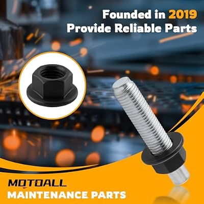 MOTOALL Exhaust Stud and Nut Kit 902370029 Compatible with Subaru Legacy Impreza Forester 800910550