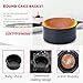 7 inch Air Fryer Accessories,for Phillips Air Fryer and Gowise Air Fryer Fit all 3.2QT-4.3QT (Round)