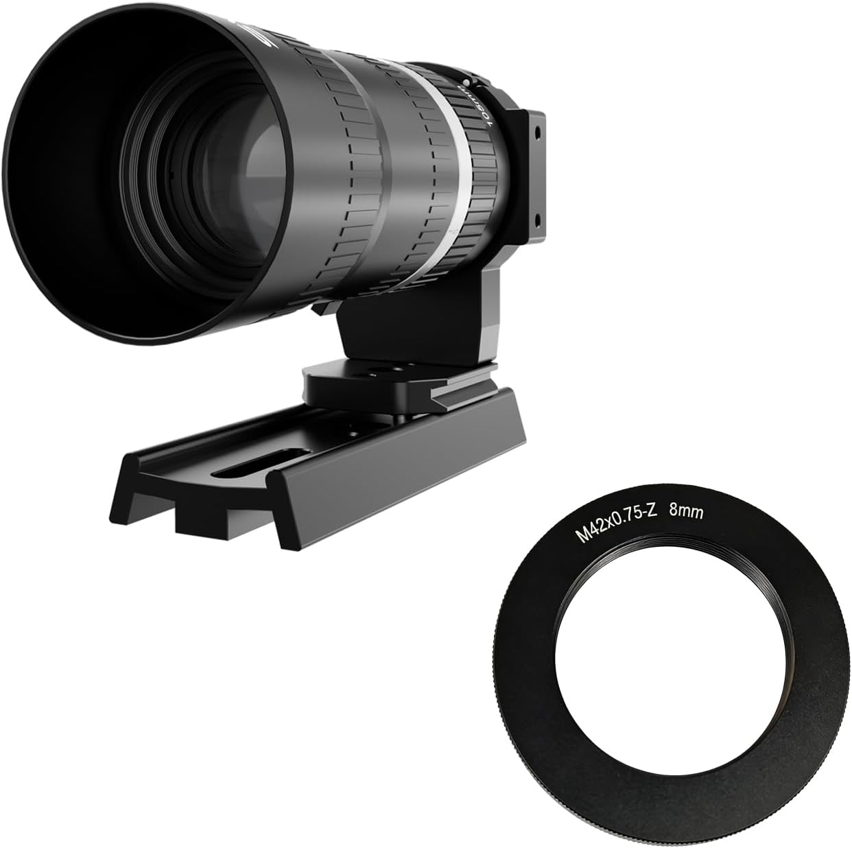 SVBONY SV535 Astro Camera Lens with Z Mount Adapter Compatible with Nikon Mirrorless Camera, F2.8 Telephoto Lens, 105mm Focal Length, 5 Group 7 Element APO for Wide-Field Full Frame Astrophotography