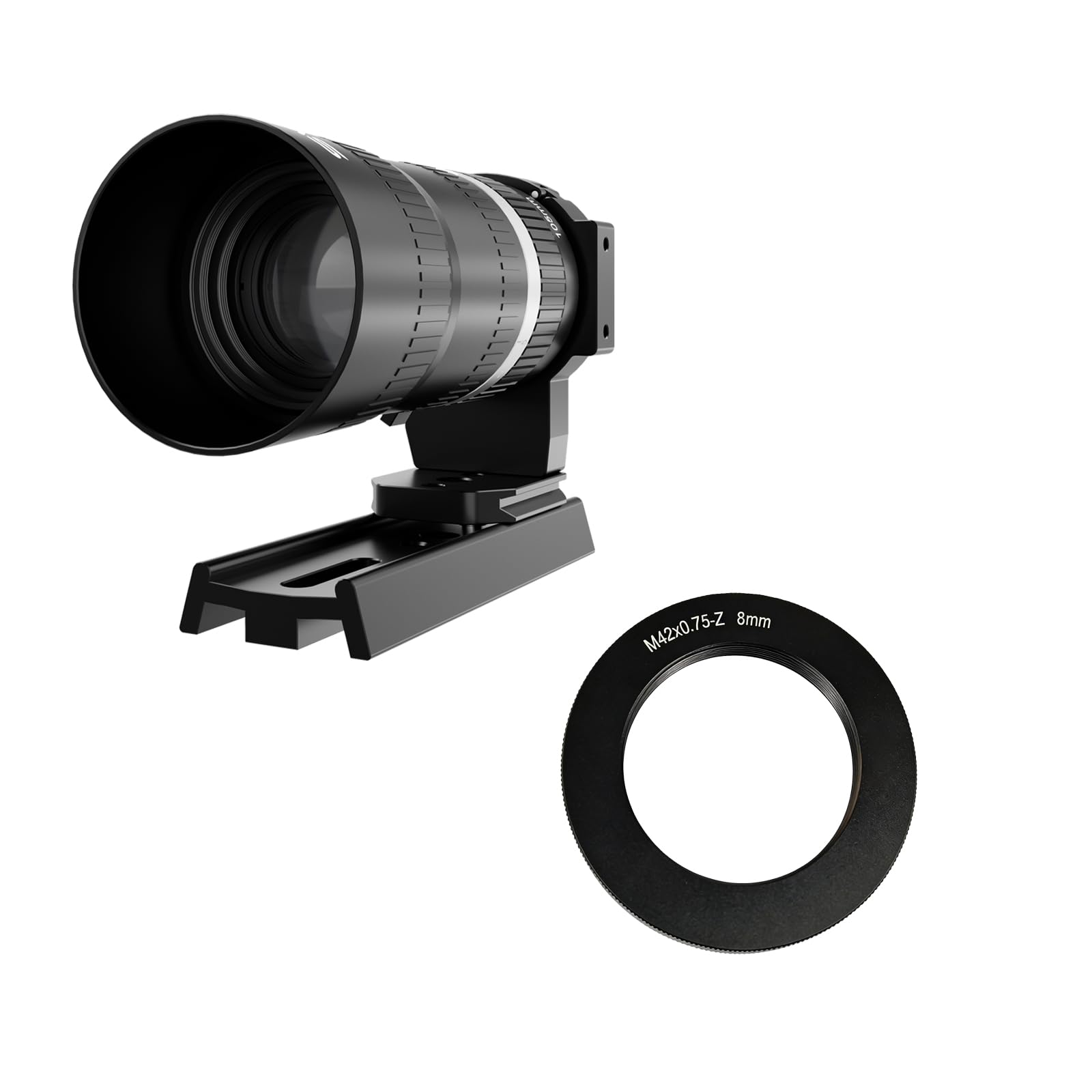 Svbony SV535 APO Teleskop, f/2.8, 105 mm Brennweite, Tragbares Refraktor Teleskop mit M42/E/Z-Anschluss, Kompatibel mit Spiegellosen Nikon Kameras, für Weitfeld-Astrofotografie von Deep Sky Objekten
