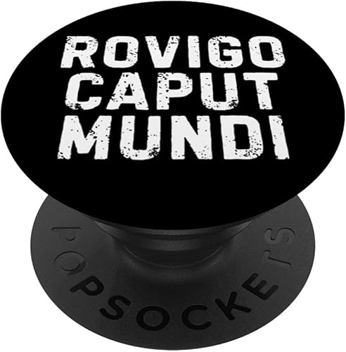 Rovigo Caput Mundi Città Simpatica Uomo Donna Bambino PopSockets Adhesive PopGrip
