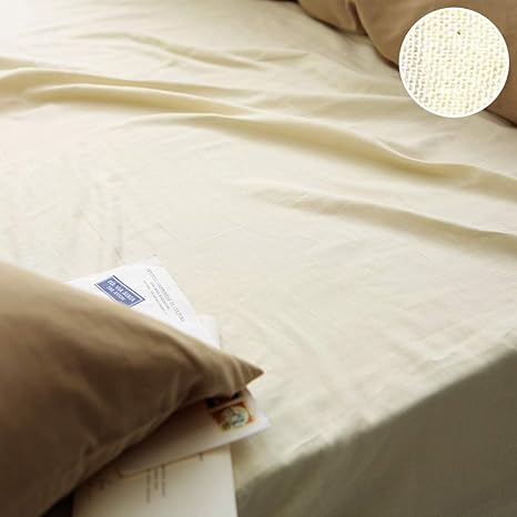 Amazon Fab The Home ボックスシーツ ミルク シングル 100x0x30cm ダブルガーゼ Fh1310 910 ボックス シーツ オンライン通販