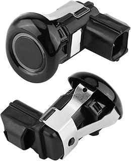 Acouto Car PDC Bumper Parking Reverse Sensor Fit for Infiniti 25994-CM10D (Silver + Black) for Parking Sensor Revers