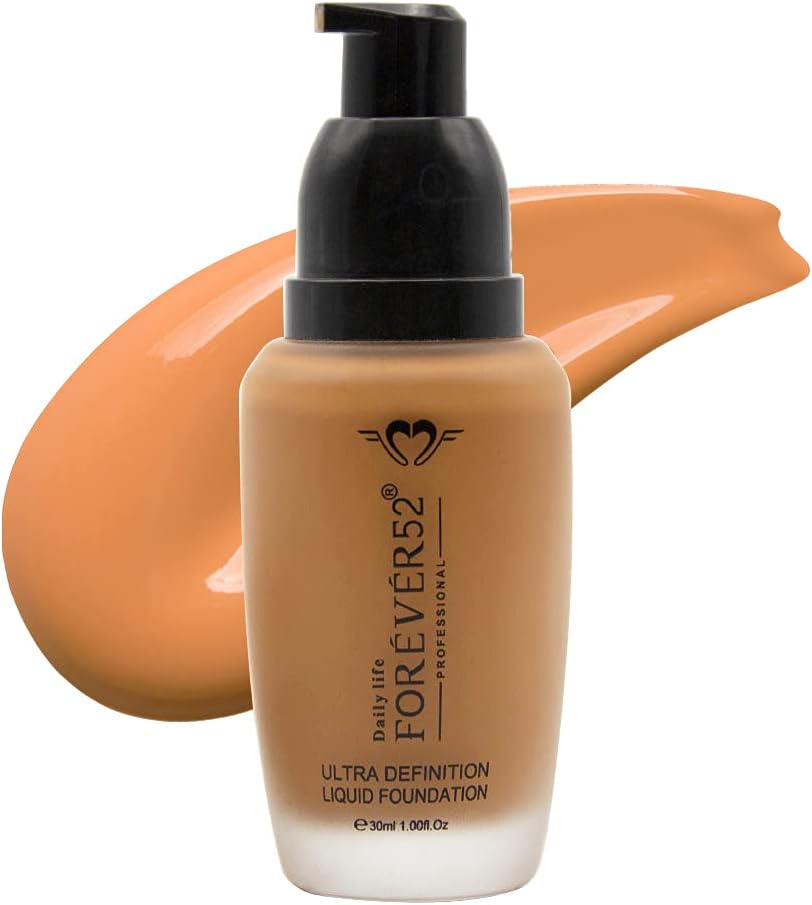 Forever52 Daily Life Ultra Definition Liquid Long Lasting Full Coverage Flawless Weightless Foundation (MEDIUM SHADE WITH YELLOW UNDERTONE)