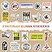 450 PCS Hard Hat Stickers for Man,Funny Sticker for Adults,Vinyl Waterproof Stickers for Construction Hat,Helmet,Water Bottle,Tool Box - Gifts for Blue Collar,Welder,Electrician,Mechanic