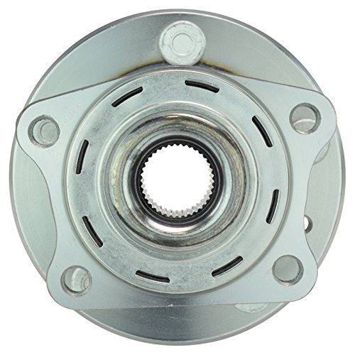 Image of TRQ 2 Piece Rear Wheel Bearing & Hub Assembly Set AWD Compatible with 2005-2007 Ford Five Hundred Freestyle 2008-2009 Taurus Taurus X Mercury Montego Sable