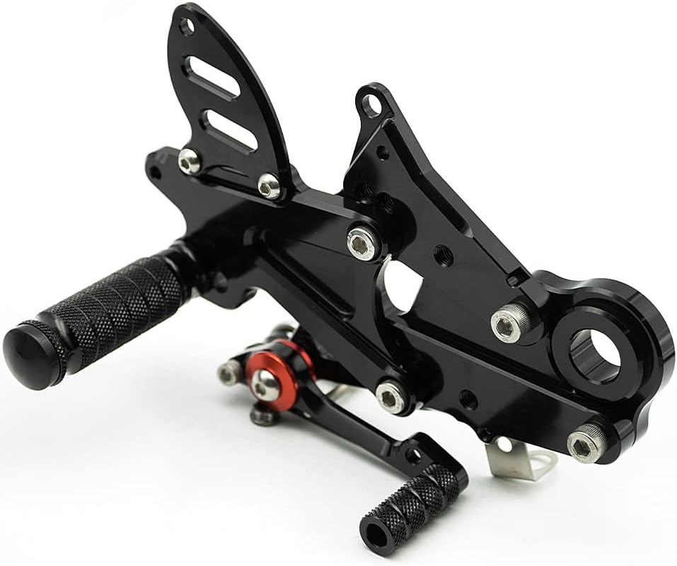 Motorcycle Rearsets Foot Pegs Rear Set Footrests Brake Shift Pedals Fully Adjustable Foot Boards Fit For NINJA 650 2017-2021 KAWASAKI NINJA 650/Z650 2017-2020
