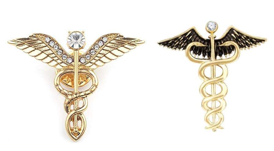 Doctors Brooch (2Gold) with Gift Bag&Box, Gift For Doctors (B0BFWQ3VZ3) Amazon Price History, Amazon Price Tracker