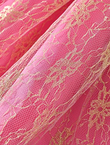 Knemmy Girl Princess Costume Aorura Princess Dress Up Clothes For Little Girl Halloween Cosplay Outfit Birthday Party Dress (3T/100) #TOP7