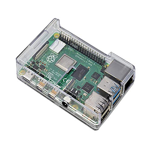 SB Boitier pour Raspberry Pi 4 b / 4 modèle B / 4b (carte non incluse) Conforme à la norme RoHS