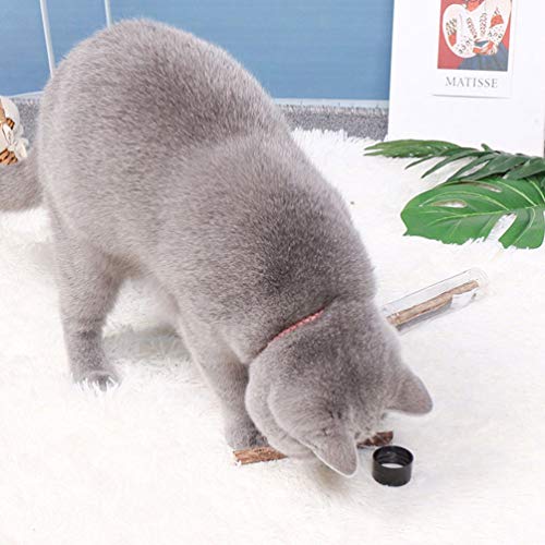 POPETPOP 5 peças de bastões de mastigar para gatos matatabi natural palitos de silvervina, ferrament