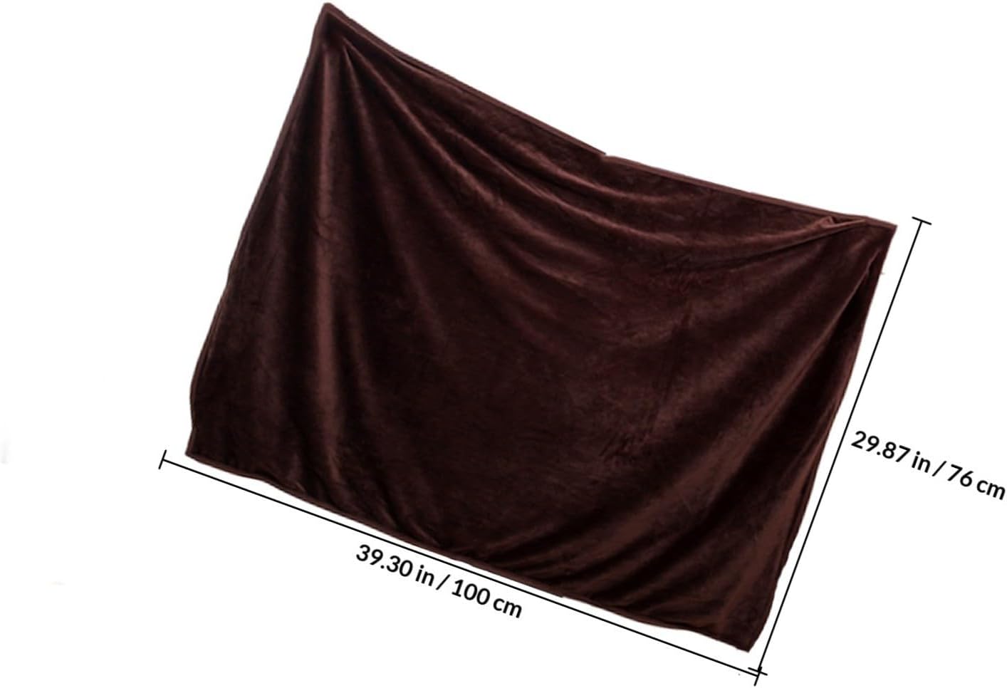 SOLUSTRE USB Heated Blanket USB 5v Dc Powered with Three Levels of Temperature Adjustment, Warm Polyester Electric Throw with Pockets for Winter Camping and Emergency Use