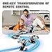 SANGQAOFU Remote Control Car Cyber-Inspired Transformer Toys Cars 2.4Ghz One-Button Deformation 360° Rotation Drift Rc Car Robot Rc Truck Toys for 4 5 6 7 8+ Years Old Boy Toys