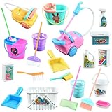 👏 【Bildungsbedeutung】Kinder können lernen, Hausarbeiten zu erledigen, indem sie sie in Rollenspielszenarien einbeziehen.was sie dazu anregen kann, sich für die Reinigung zu interessieren,und ihre Hände für Fähigkeiten und Koordination kultivieren.