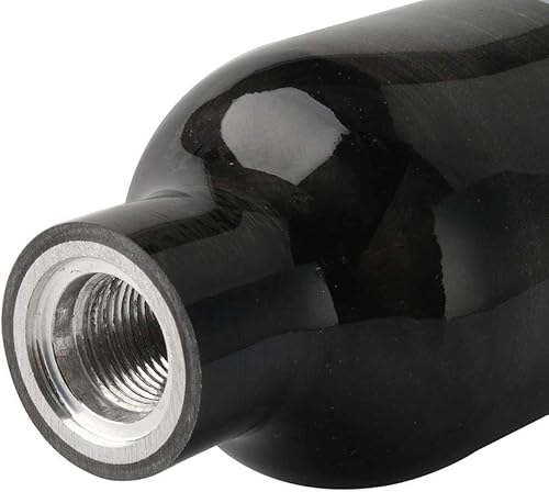 Miniatura 4 de IORMAN 500cc Paintball Tank CE Aprobado 4500psi Cilindro de fibra de carbono para juego PCP (botella vacía)