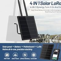 KEEPTEEN D5L Mesh Solar LoRa Repeater Built in RAKWireless 19007+4631 LoRa Modules Board compatible with Meshtastic Meshcore Node Devices,868mhz Antenna SolarPanel Built in Battery Controller – Ansicht 8