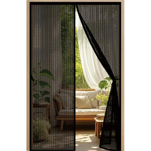 Moustiquaire de porte 66 x 224 cm anti insecte à montage facile - 2