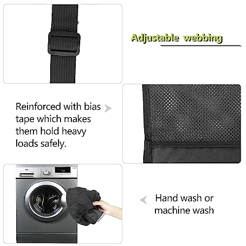 image for BeeGreen Mesh Drawstring Bag Swim Backpack for Beach Pool Sports Gym D